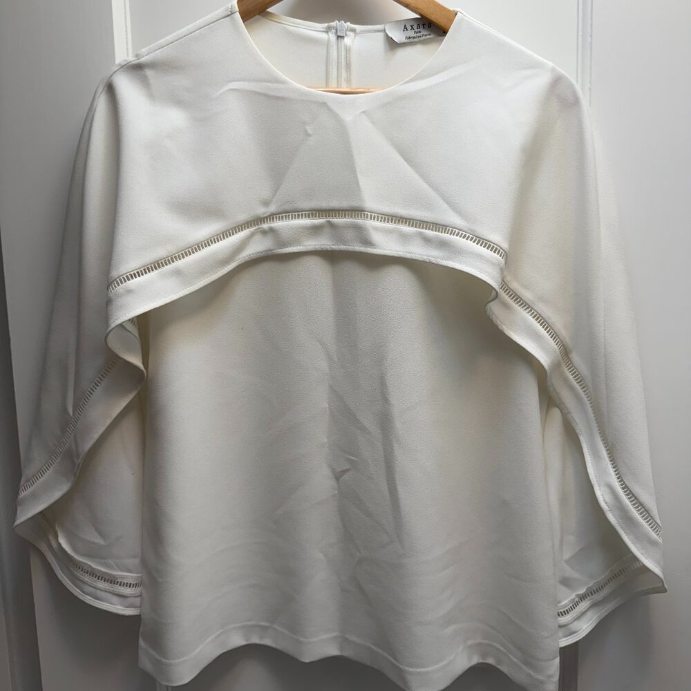 Axara Paris Cape Blouse - Size FR 40 / US Medium